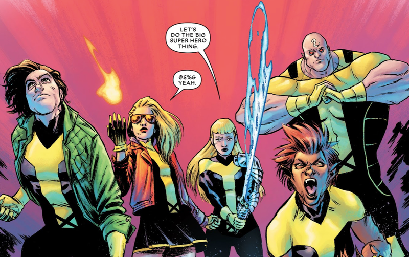 The New Mutants back in action.